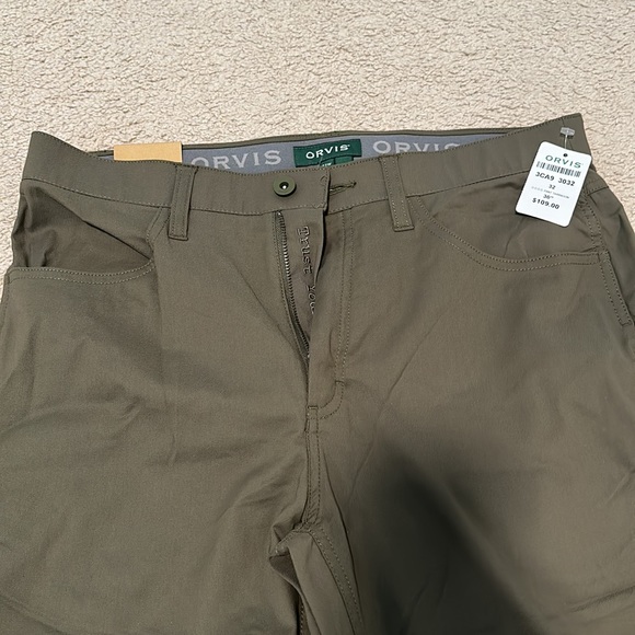 Orvis Slim Fit Sports Tech Pants NEW WITH TAGS - Picture 2 of 5